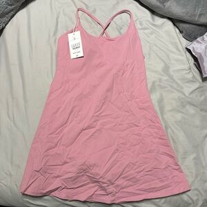 Halara Pink Athletic Dress- nwt